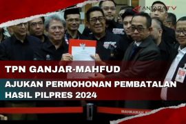 TPN Ganjar-Mahfud ajukan permohonan pembatalan hasil Pilpres 2024
