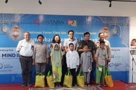 Kantor Berita ANTARA santuni 25 anak yatim piatu