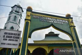 Masjid Bengkok simbol  multietnis di Kota Medan