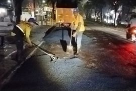 Pastikan keamanan, Pemkot Tangsel "sapu lubang" di jalur mudik
