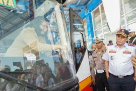 Pj Wali Kota Kediri ikut "ramp check" kendaraan di Terminal Tamanan