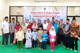 Ramadhan 2024, PWI Jatim  santuni dan ajak bukber anak yatim