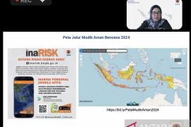 BNPB sarankan pemudik gunakan InaRisk untuk pantau risiko bencana