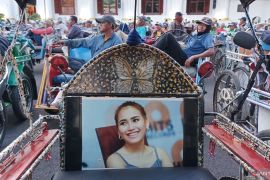 Polrestabes Surabaya rangkul tukang becak jaga Kamtibmas