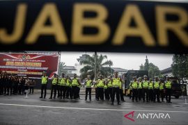 Apel pasukan pengamanan Lebaran 2024