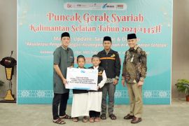 Bank Kalsel berkontribusi kembangkan ekonomi syariah