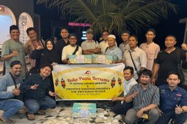 PT AGM-PWI HSS jalin kebersamaan melalui buka puasa bersama