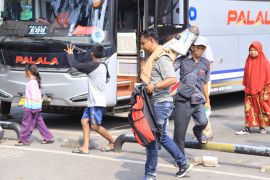 Peserta mudik gratis Kemenhub di Kota Tangerang meningkat