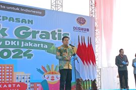 Pemprov DKI memberangkatkan 279 bus program Mudik Gratis 2024