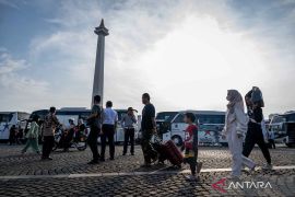 Pemprov DKI Jakarta berangkatkan 12.170 orang melalui mudik gratis lebaran