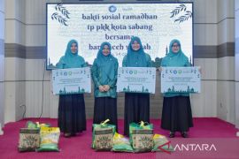PKK salurkan bantuan sosial Ramadhan untuk anak stunting di Sabang