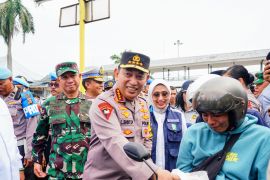 Kapolri tegaskan TNI-Polri komitmen beri rasa aman pemudik