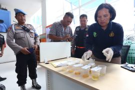 Polda Sumut: Hasil tes urine 50 awak angkutan  darat Lebaran negatif