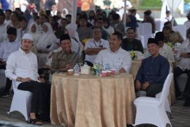 Dito terima wejangan dari dua mantan Menpora RI