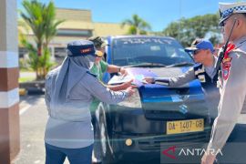 ARUS MUDIK - Jelang Idul Fitri,Dishub Kotabaru inspeksi keselamatan LLAJ