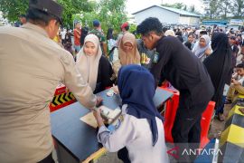 Polres Natuna pastikan arus mudik lebaran Idul Fitri masih terpantau lancar