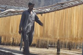 Album Asia: Menengok proses pembuatan bihun tradisional di Pakistan