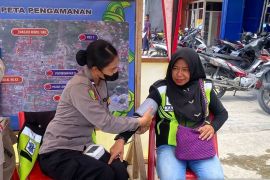 Polres Jayapura periksa kesehatan Satgas Operasi Ketupat Cartenz 2024