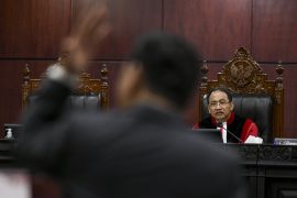 Hoaks! MK kabulkan gugatan sengketa hasil pemilu pada awal April 2024.