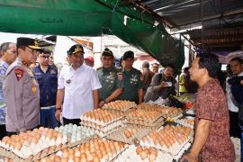 Pj Gubernur Sulsel pastikan harga kebutuhan pokok tetap terkendali jelang Lebaran