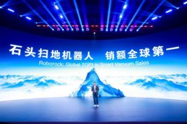 China populerkan robot penyedot debu merek Roborock