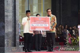 Kemenkumham RI salurkan zakat fitrah senilai Rp1,42 miliar melalui Baznas