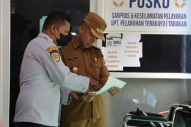 Pj Wali Kota Tarakan Mengecek Posko Operasi Ketupat Kayan 2024