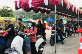 Sebanyak 42 ribu pemudik keluar Bali melalui Pelabuhan Padangbai