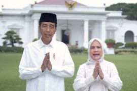 Presiden Jokowi: Idul Fitri momen saling memaafkan, merajut kembali persaudaraan