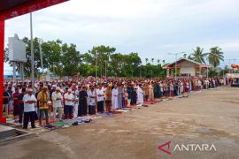 PHBI Mimika: 1.000 umat Muslim mengikuti Shalat Id 1445 Hijriah
