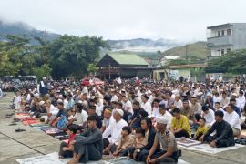 Polres Jayapura: Pelaksanaan shalat Idul Fitri berlangsung aman