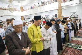Hujan, Shalat Idul Fitri 1445 H Kota Pematangsiantar "digeser" ke Masjid Raya