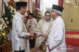 Presiden Jokowi gelar "Open House Lebaran" di Istana Negara Jakarta