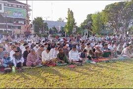 Umat Kristiani di Sulut lakukan pengamanan shalat Idul Fitri