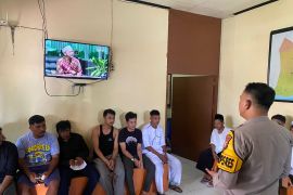 Ganggu suasana keamanan, Polres Ternate amankan 24 pemuda di Idul Fitri