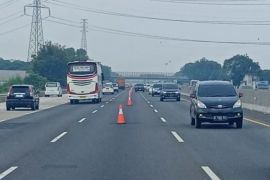 Jasa Marga siapkan sarana lajur "contraflow" saat periode arus balik 1445 H