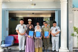 Jasa Raharja santuni ahli waris tujuh korban bus Rosalia Indah