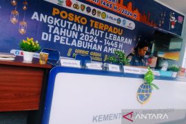 Sebanyak 1.522 orang turun di Pelabuhan Ambon pada H 2