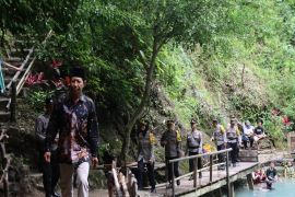 Polres Kulon Progo mengintensifkan pengamanan objek wisata Bukit Menoreh