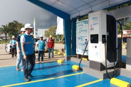 GM PLN Banten pastikan SPKLU Tol Jakarta-Merak siap layani arus balik