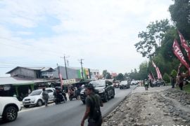 Presiden Jokowi dan keluarga liburan ke Sibolangit Sumatra Utara