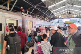 KAI Bandung sebut arus balik Lebaran sudah terasa