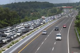Kemacetan arus balik di Tol Cikopo-Palimanan