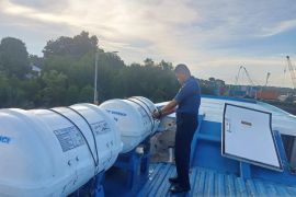 KSOP Tanjung Pandan cek alat keselamatan kapal Express Bahari 3 E