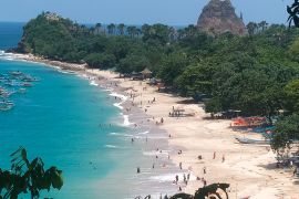 Sejumlah objek wisata di Jember dipadati wisatawan saat libur Lebaran