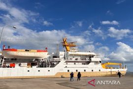 ARUS BALIK - Puncak arus balik di Pelabuhan Samudera diprediksi akhir April