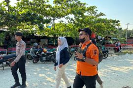 Pantai di Penajam ramai pengunjung  hari terakhir libur Lebaran