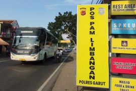 Polisi sebut pengurasan arus balik kendaraan masih terjadi di jalur Garut