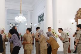 Heru gelar halalbihalal di Balai Kota usai libur Idul Fitri