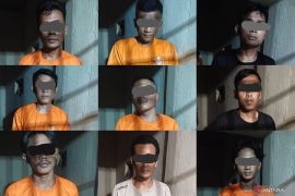 Polisi amankan sembilan penambang emas ilegal di Bogor